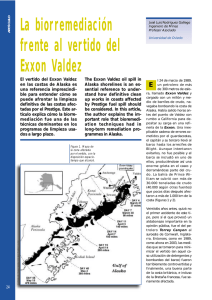 ARTÍCULO La biorremediación frente al vertido del Exxon Valdez