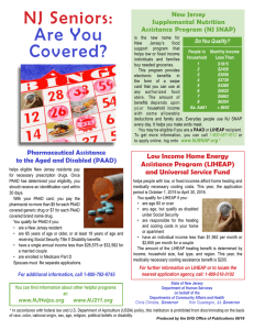 NJ Seniors: Are You Covered?