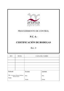 pc 4.- certificación de bodegas
