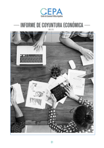 informe de coyuntura económica - Economia Politica para la Argentina