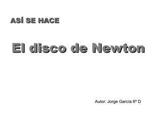 El disco de Newton