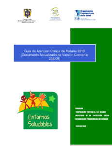 Guía Atención Malaria - Asociación Colombiana de Infectología