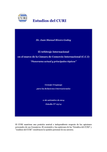 CURI 3/2014 - Consejo Uruguayo para las Relaciones Internacionales
