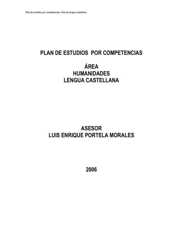 Lengua Castellana