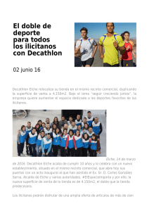 Decathlon || Sala de prensa