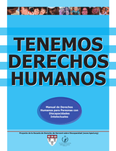 Manual de Derechos Humanos para Personas con