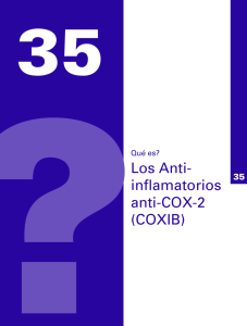 Los Anti- inflamatorios anti-COX