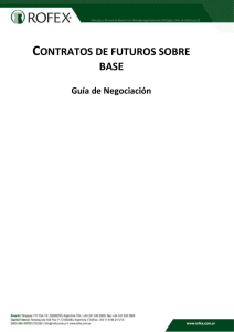 contratos de futuros sobre base