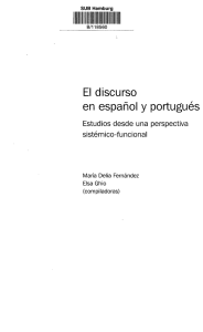 El discurso en español y portugués