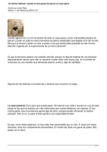 Un drama habitual: cuando te dan ganas de garcar en casa ajena