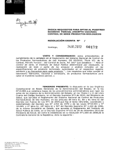 indica requisitos para optar al muestreo sucesivo parcial