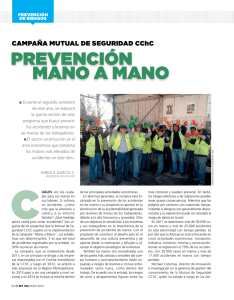 prevención mano a mano - La Revista Técnica de la Construcción
