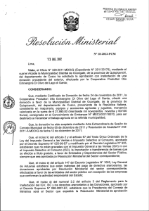 Page 1 PRESDENCIA DEL CONSEJO DE MINISTROS º" º 3