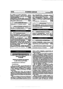 Decreto de Urgencia N° 067-2009 del 22.JUN.2009, publicado el 23
