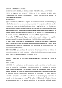 decreto 86-2005 - Ministerio de Economía y Finanzas