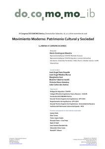 Movimiento Moderno: Patrimonio Cultural y Sociedad