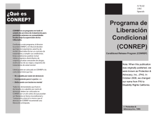 Programa de Liberación Condicional (CONREP)