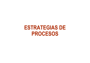 Tema 10. Estrategias de procesos