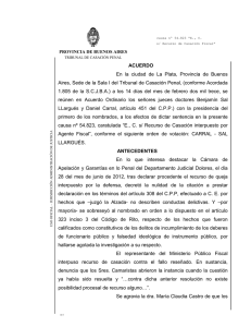 Sentencia (54823) - Poder Judicial de la Provincia de Buenos