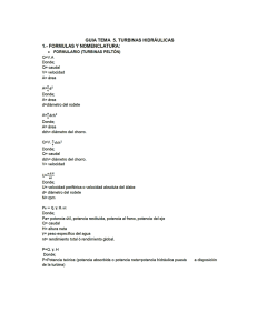 guia tema 5. turbinas hidráulicas 1.— formulas y nomenclatura