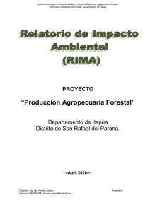 Producción Agropecuaria Forestal