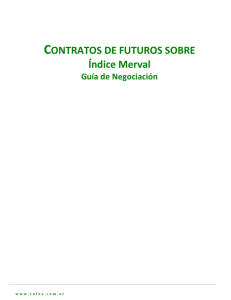 Guía de Negociación Contrato de Futuros