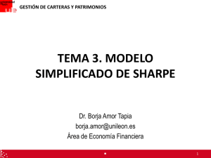 Modelo Simplificado de Sharpe