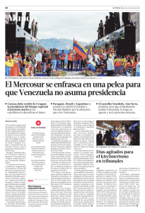 El Mercosur se enfrasca en una pelea para que