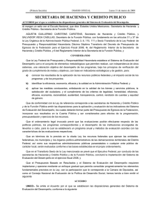 Acuerdo - Normateca SEP