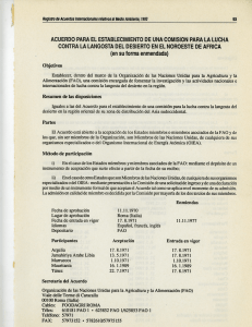 CONTRA LA LANGOSTA DEL DESIERTO EN EL NOROESTE DE