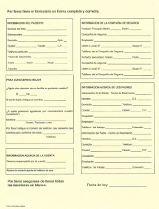 Por favor llene el formulario en forma completa y correcta.