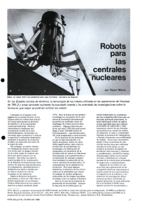 Robots para las centrales nucleares