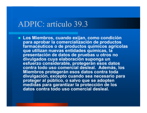 ADPIC: artículo 39.3