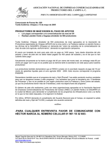 ASOCIACION DE PRODUCTORES AGREMIADOS DE CHIAPAS, S