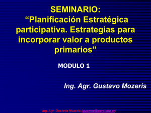 CURSO: DIRECCION ESTRATEGICA Y PLANEAMIENTO