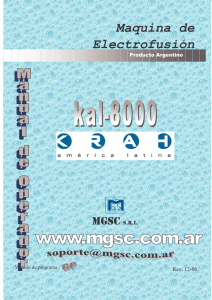 manual POCKET kal-8000 GP 12-06