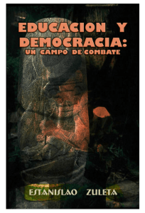Zuleta,Estanislao__Educación y democracia