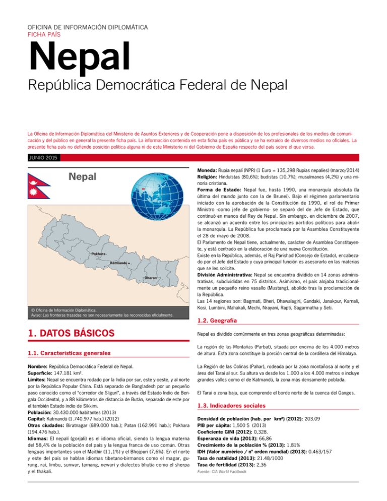 República Democrática Federal De Nepal