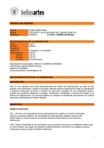 Diseño Editorial - Universidad Complutense de Madrid