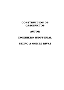 CURSO CONSTRUCCION DE GASODUCTOS