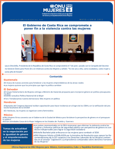 El Gobierno de Costa Rica se compromete a poner fin a