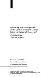 Estimating Bilateral Exposures in the German Interbank Market: Is