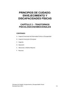 Trastornis psicologicos y emocionales