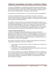 Oficina de Asesoramiento, Prevención y Servicios de Víctimas