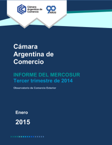 Cámara Argentina de Comercio 2015