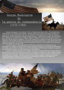 George Washington En La guerra de independencia (1775