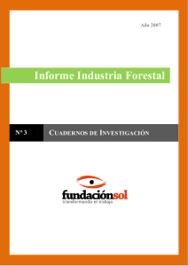 Informe Industria Forestal