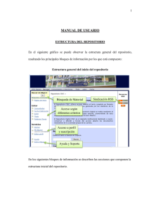 manual de usuario - Repositorio CISC