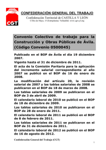 CONVENIO en PDF - Confederación General del Trabajo