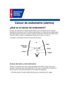 Cáncer de endometrio (uterino)